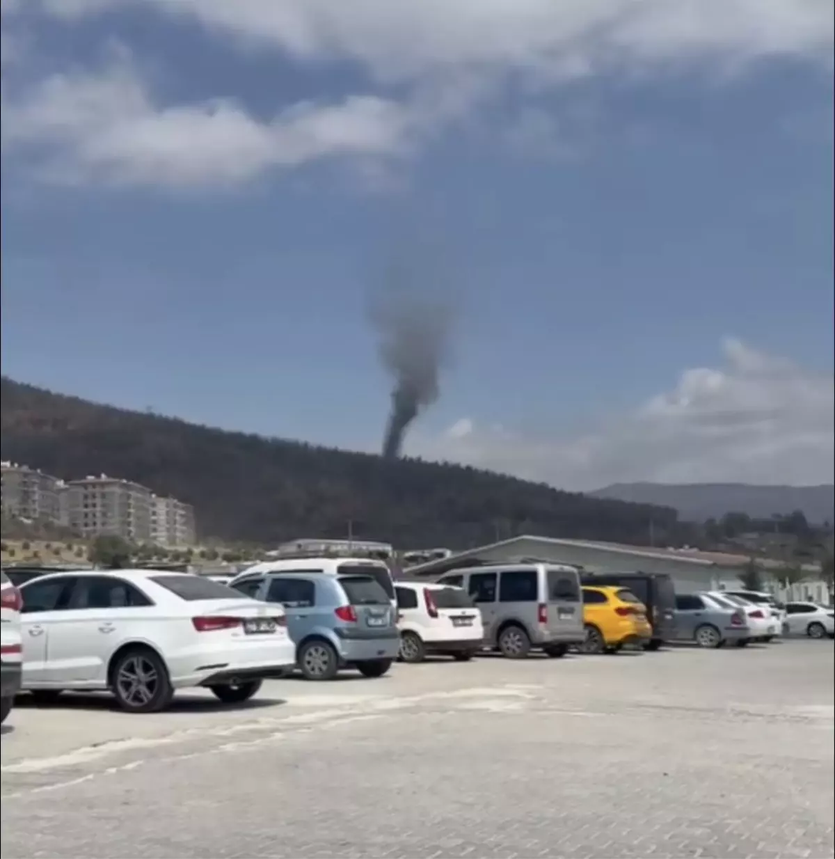 Antakya’da Hortum Görüntülendi
