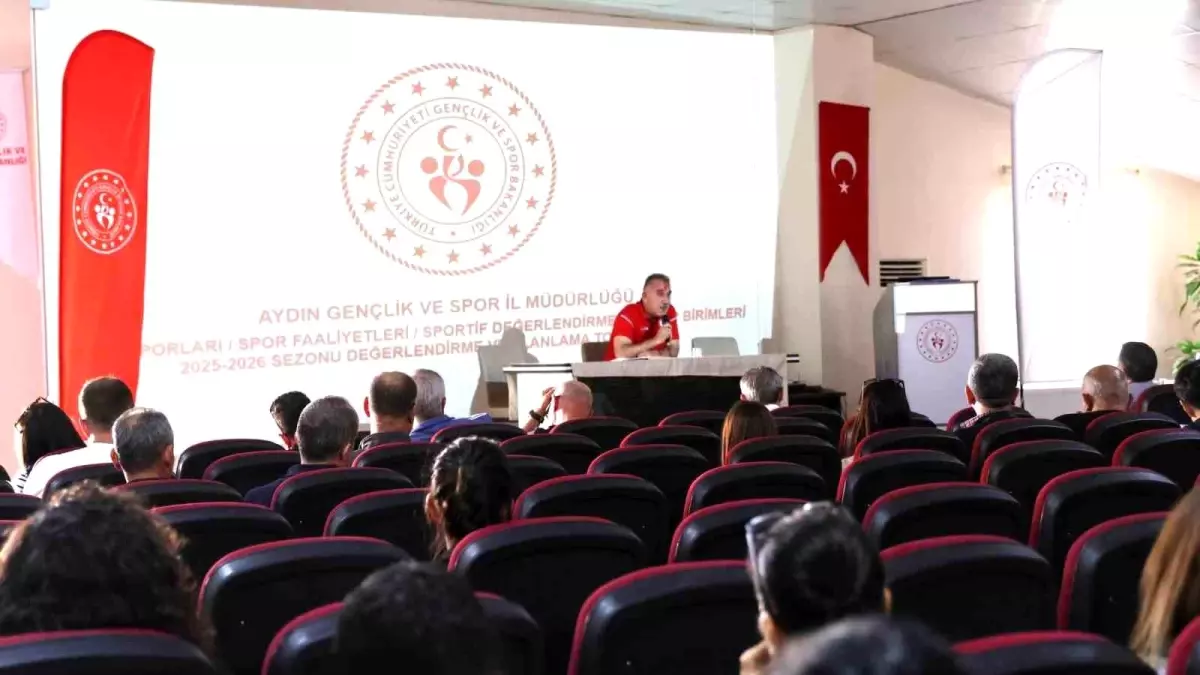 Aydın’da 2025-2026 Eğitim Yılı Okul Sporları Toplantısı Gerçekleşti