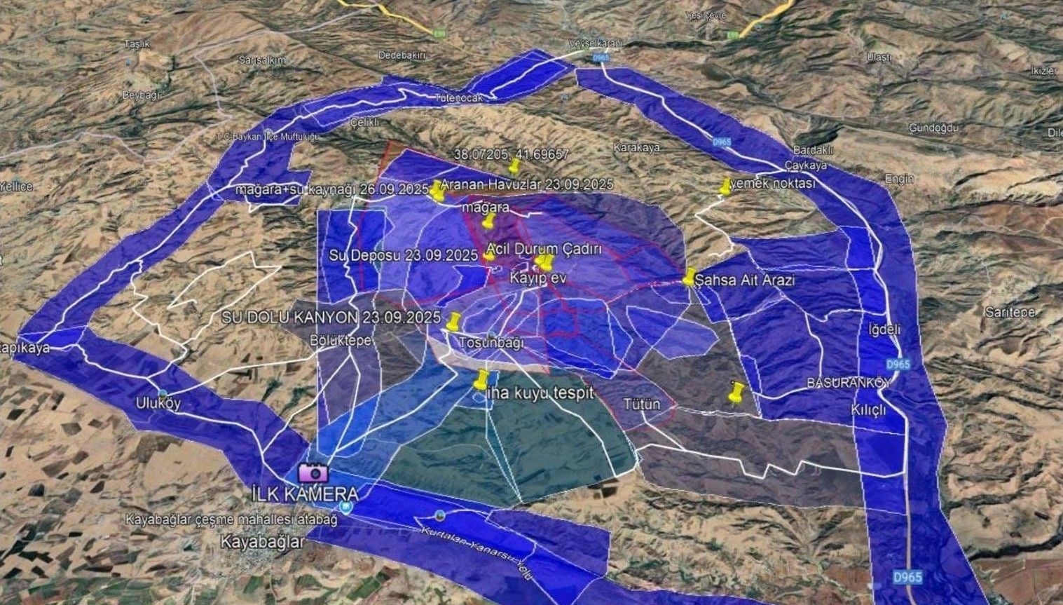 siirtte kayip sahis havadan ve karadan destekle araniyor DvFTjaNG