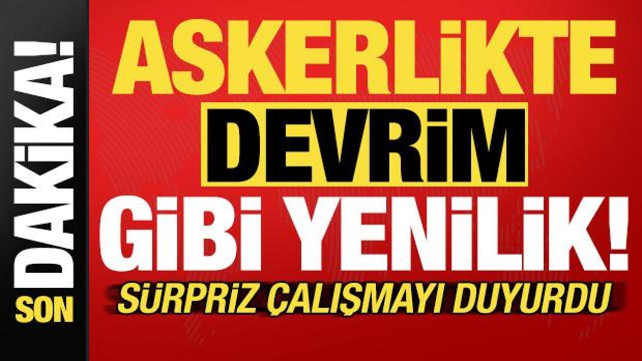 Son dakika: Askerlikte devrim gibi yenilik! Bakan Güler sürpriz çalışmayı duyurdu…