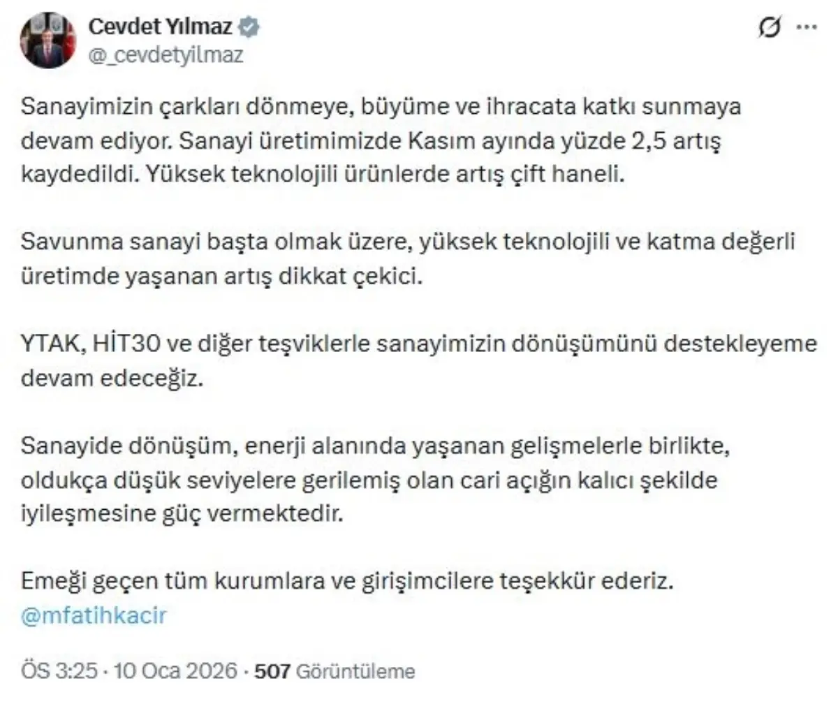 Cari Açık İyileşiyor
