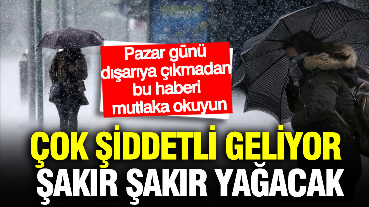 Meteoroloji Uyardı: Şiddetli Yağış ve Kar Bekleniyor!